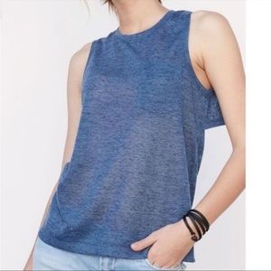 BLANK NYC TOP~ muscle pocket tank